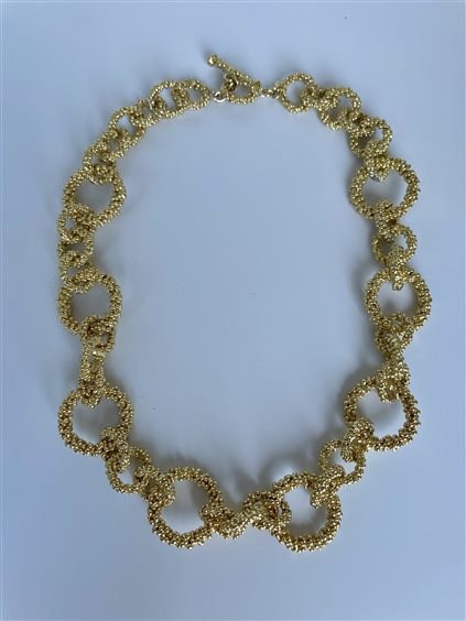 Collana Daniela De Marchi Donna Intreccio in Ottone CL5690 ODO - CL5690 ODO